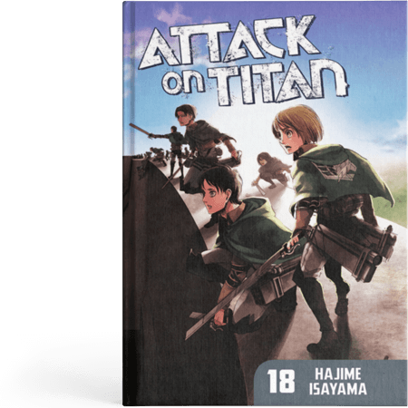 مانگای Attack on Titan Vol.18